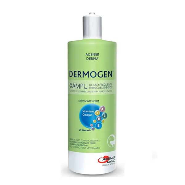 Dermogen Xampu 500ml Equilíbrio Agener União Imediato Fragrância Neutra