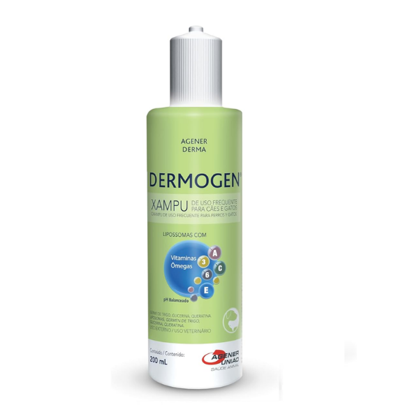 Shampoo Dermogen Equilíbrio Para Cães E Gatos - 200 Ml