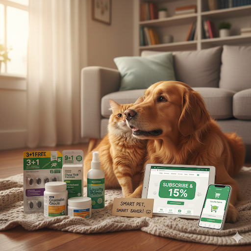 Aprenda como economizar com antipulgas para pet e vermífugos para cães e gatos sem comprometer a saúde do seu pet.