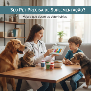 Descubra se a suplementação para pet é realmente necessária para cães e gatos. Saiba quando usar vitaminas, benefícios e os riscos.